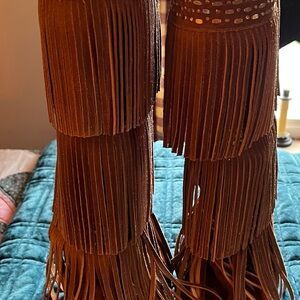 Old Gringo Brown Fringe Boots